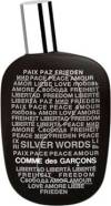 Comme des Garcons 2 Silver Words