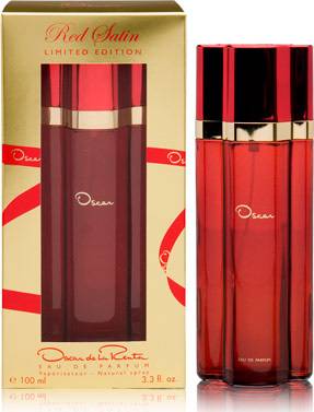 Oscar De La Renta Oscar Red Satin